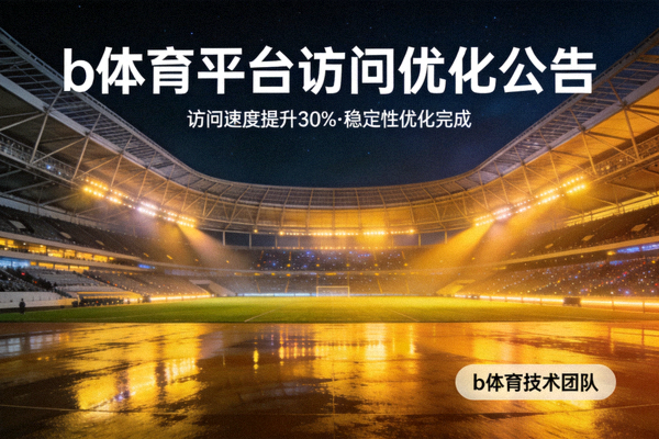 b体育平台访问优化公告配图 - 体育场馆全景与灯光照明效果