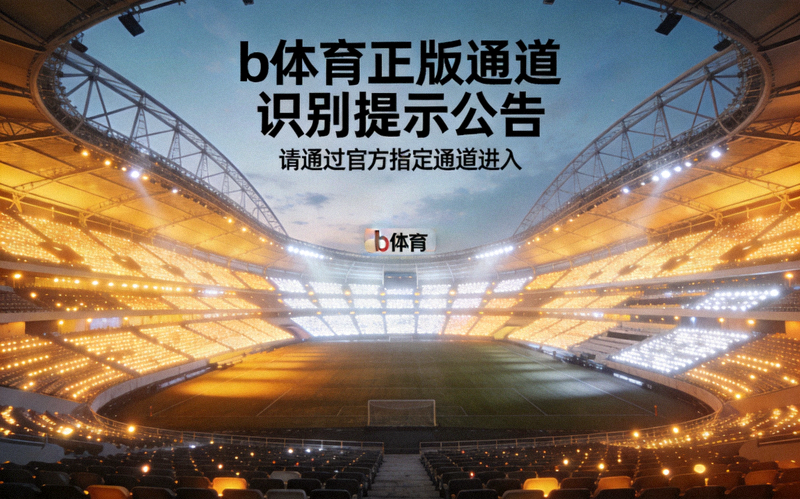 b体育正版通道识别提示公告配图 - 体育场馆全景与观众席灯光画面