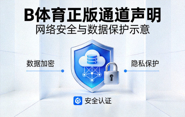 B体育正版通道声明配图 - 网络安全与数据保护示意