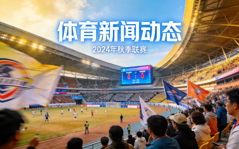 体育场看台与赛事氛围全景展现体育新闻动态主题