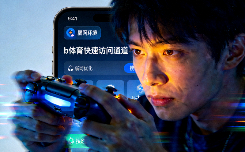 b体育快速访问通道移动端弱网优化 - 电竞选手使用手柄进行对战