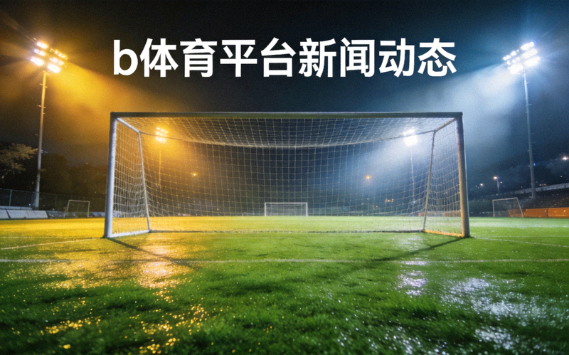 b体育平台新闻动态配图 - 夜晚灯光下的足球场草坪与球门