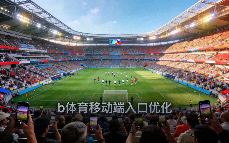 b体育移动端入口优化新闻配图 - 体育场内观众席与比赛场地的全景视角